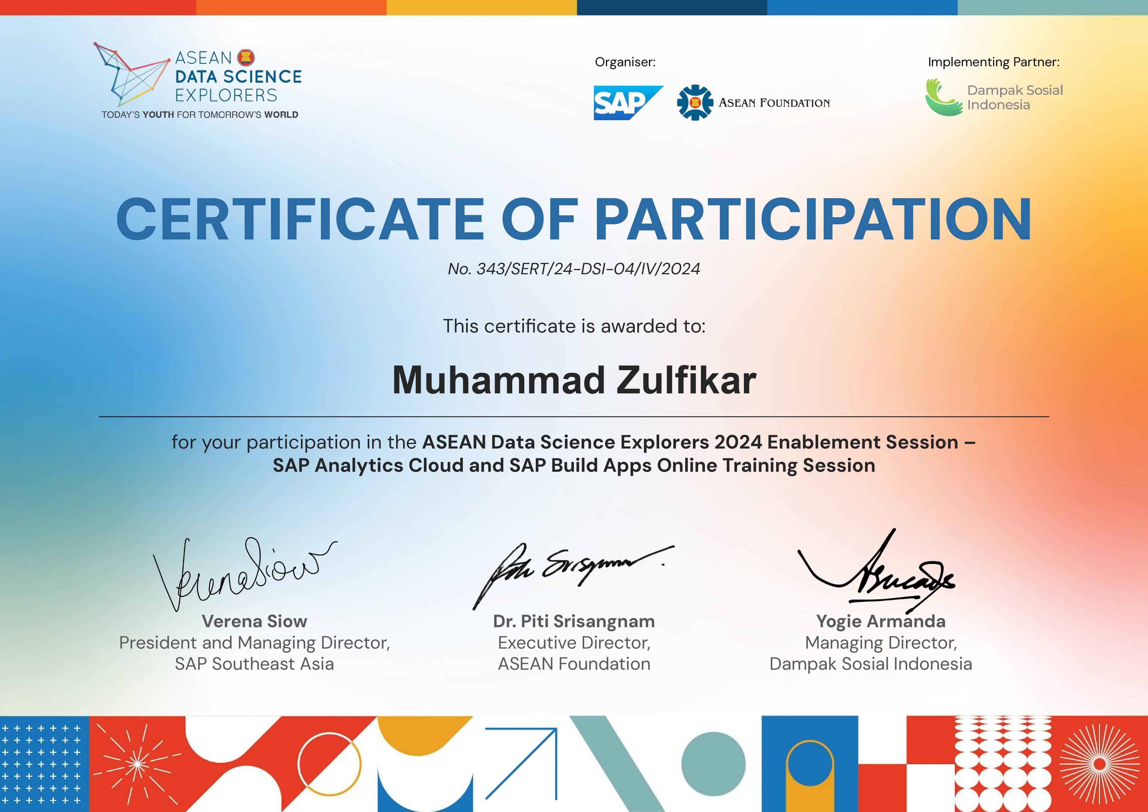 ASEAN Data Science Explorers - SAP Analytics Cloud and SAP Build Apps